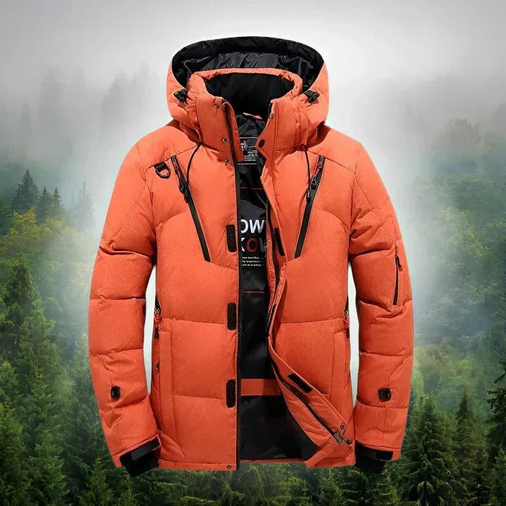 Herrenjacke Mit Abnehmbarer Kapuze Waterproof