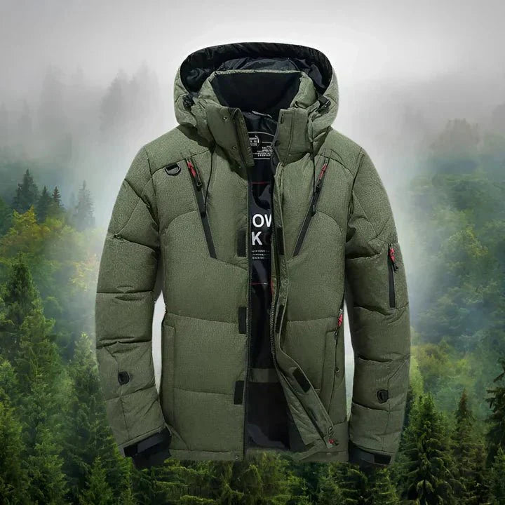 Herrenjacke Mit Abnehmbarer Kapuze Waterproof