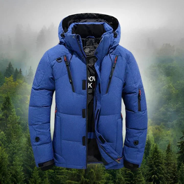 Herrenjacke Mit Abnehmbarer Kapuze Waterproof