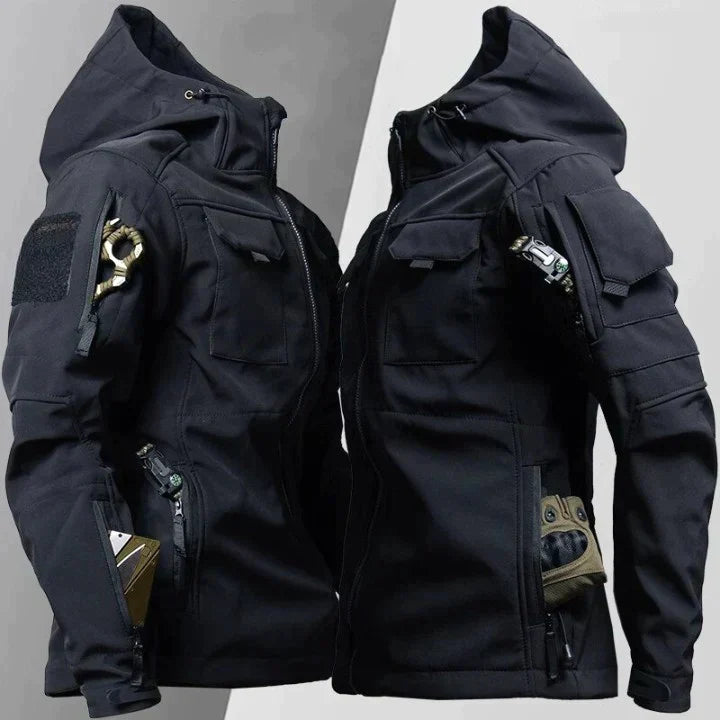 Herren Tactical Softshelljacke Warm Wasserdicht