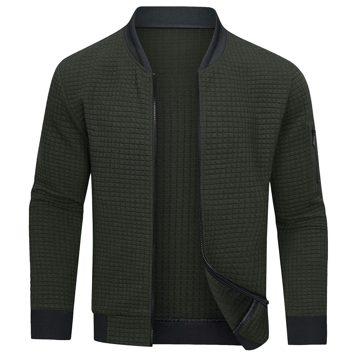 Herren Pullover Warm Bequem Reißverschluss