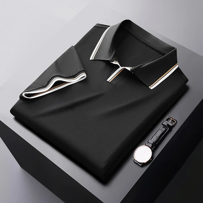 Herren Polo atmungsaktiv Elegant Bequem Luxus Qualität
