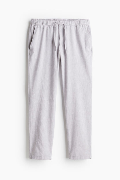 Herrenhose Slim Fit mit Kordelzug Modern Bequem