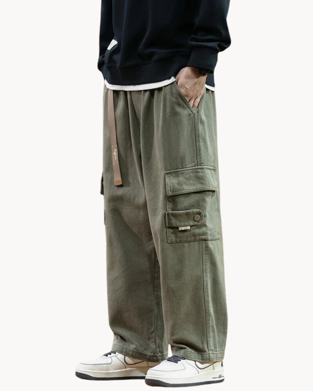 Männer Cargohose Atmungsaktiv für den Sommer - Norino