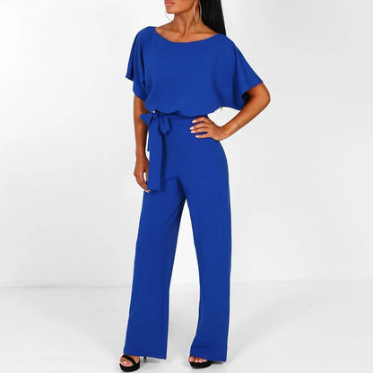 Eleganter Jumpsuit Damen Vielseitig Schick Abendkleid