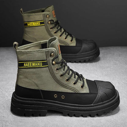 Herren Stiefel Lässig Sportlich mit Dicker Sohle