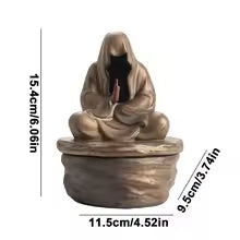 Räuchergefäß Keramik Silent Monk Räucherstäbchen Halter