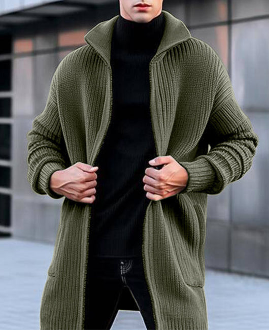 Lange Strickjacke Damen Oversized Warm