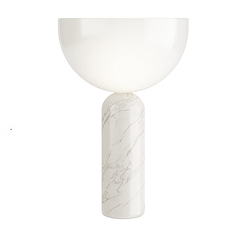 Marmor Tischlampe Luxus Gold Akzente Modern