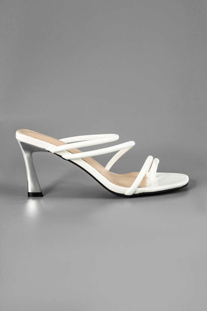 Sandaletten Damen Elegant mit feinen Riemen