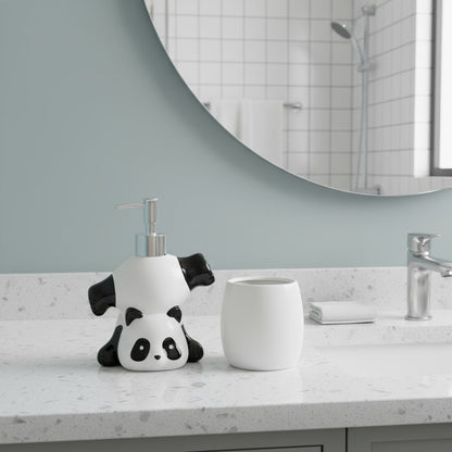 Panda Seifenspender Flexibel Süß