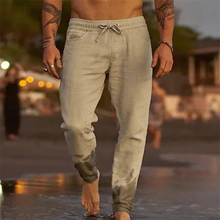 Bequeme Leinenhose Herren Sommer