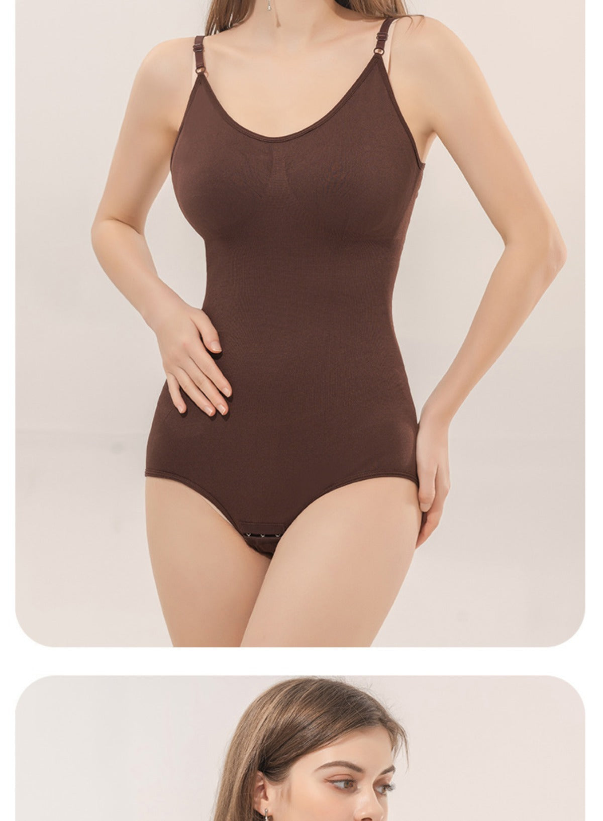 Shapewear mit Hüftlift Formendes Korsett Nahtlos
