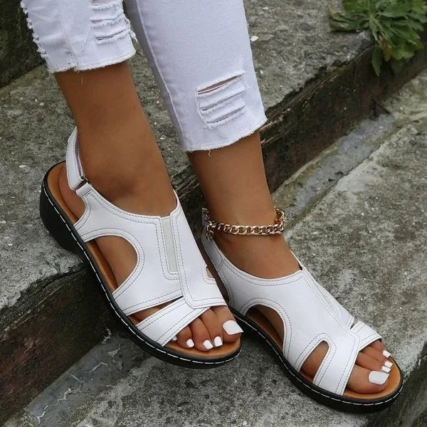 Orthopädische Sandalen mit Federbett Unterstützung - BerlinGlamour