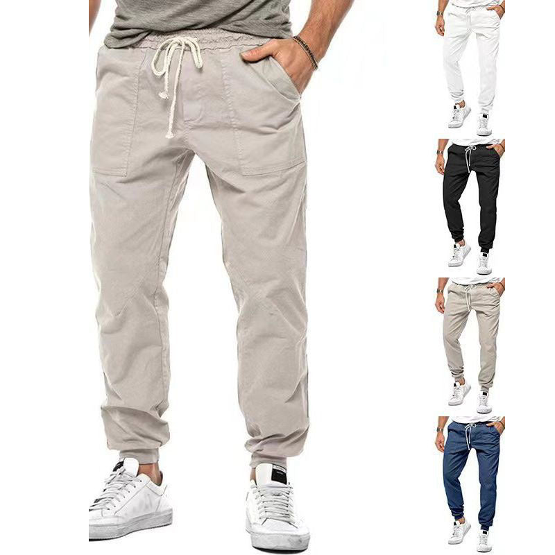 Herren Freizeithose Bequem Einfarbig Komfortable Hose - BerlinGlamour