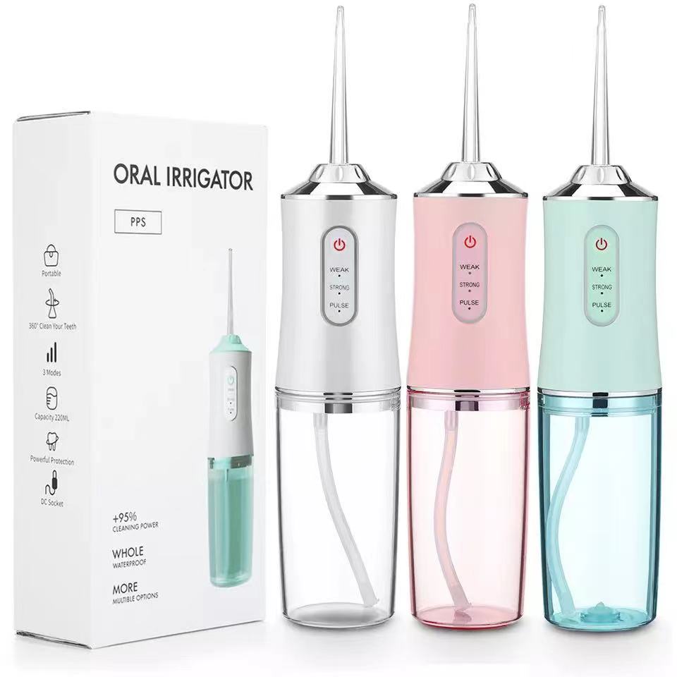 Wasserdichter Dentalreiniger Kabellos Wiederaufladbar