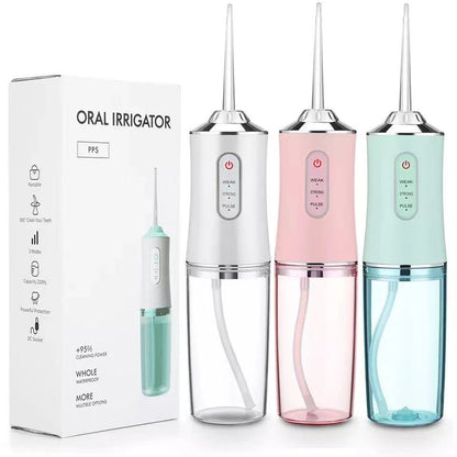 Wasserdichter Dentalreiniger Kabellos Wiederaufladbar