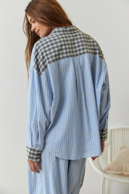 Bequemes 2-teiliges Pyjama-Set Damen Lässig - BerlinGlamour