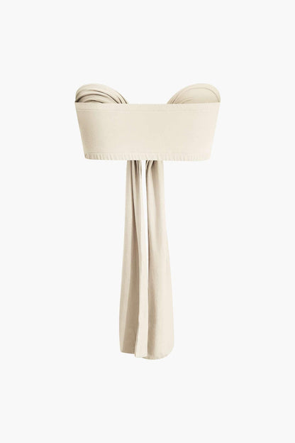 Elegantes Frauen Zweiteiler Set Schleifen Bikinihose