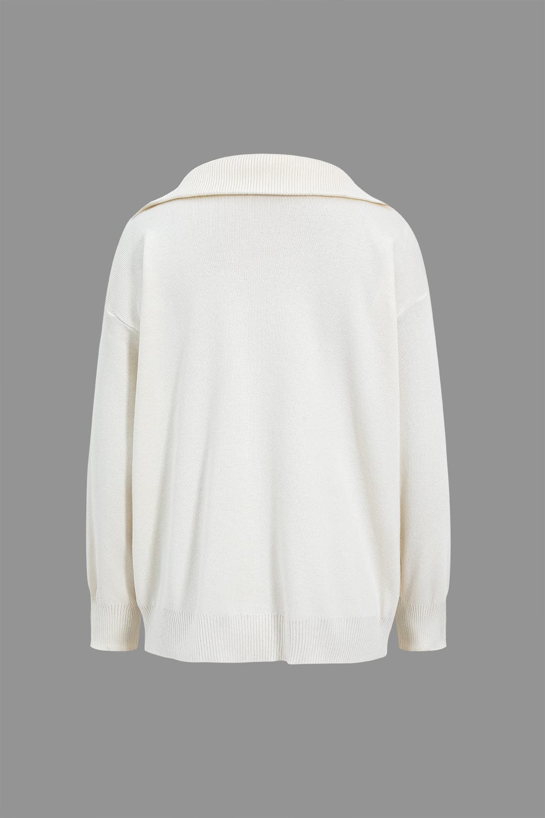 Damen Zweiteiler Set Oversized Pullover Minirock