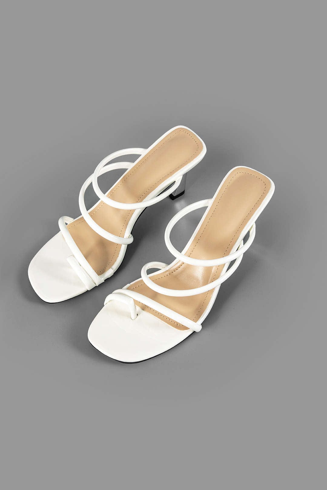 Sandaletten Damen Elegant mit feinen Riemen - BerlinGlamour