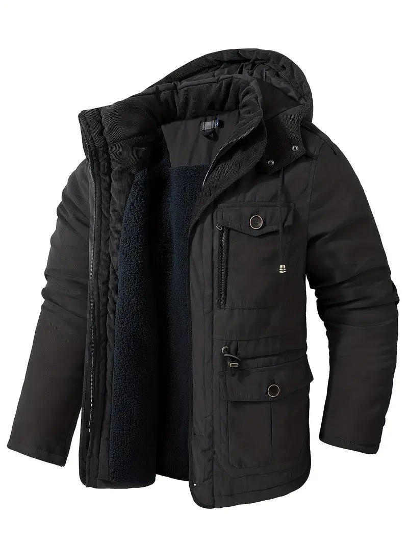 Herren Parka Elegent Robust Wasserfest