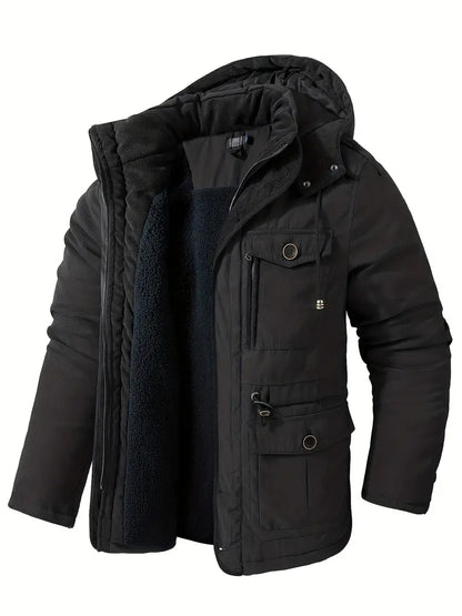 Herren Parka Elegent Robust Wasserfest