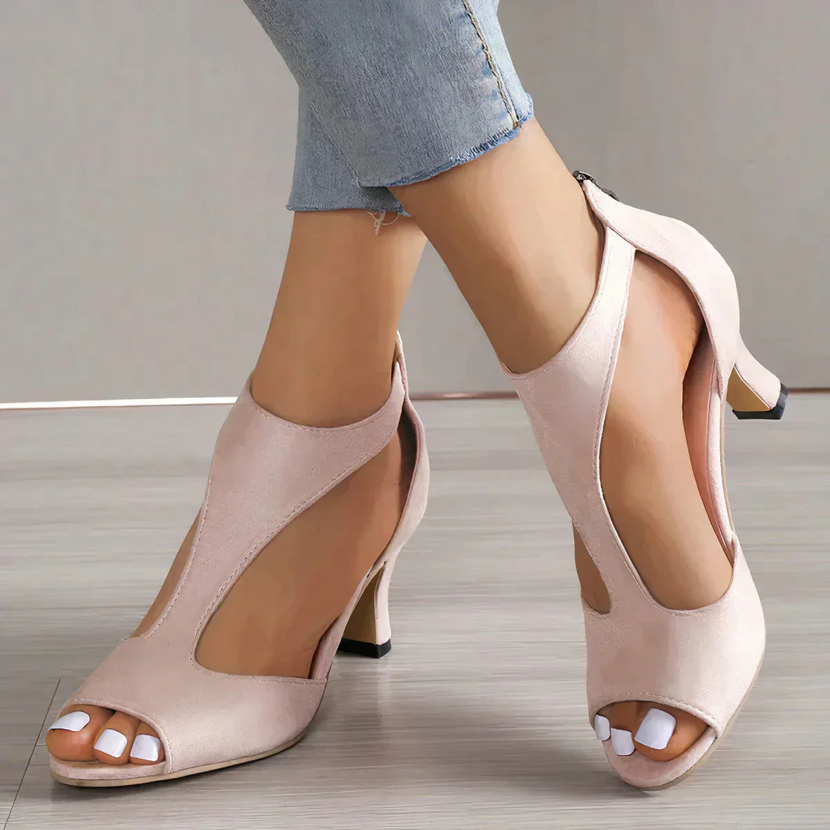Orthopädische Sandalen Damen mit Absatz Komfort