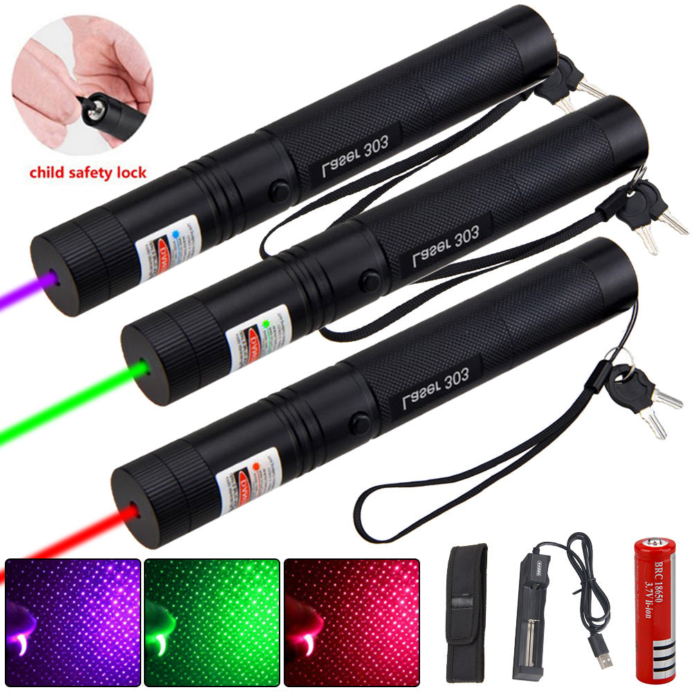 Laserpointer Hochleistungs USB Aufladbar Modern