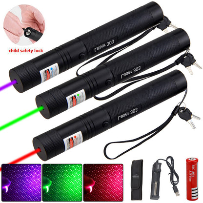 Laserpointer Hochleistungs USB Aufladbar Modern