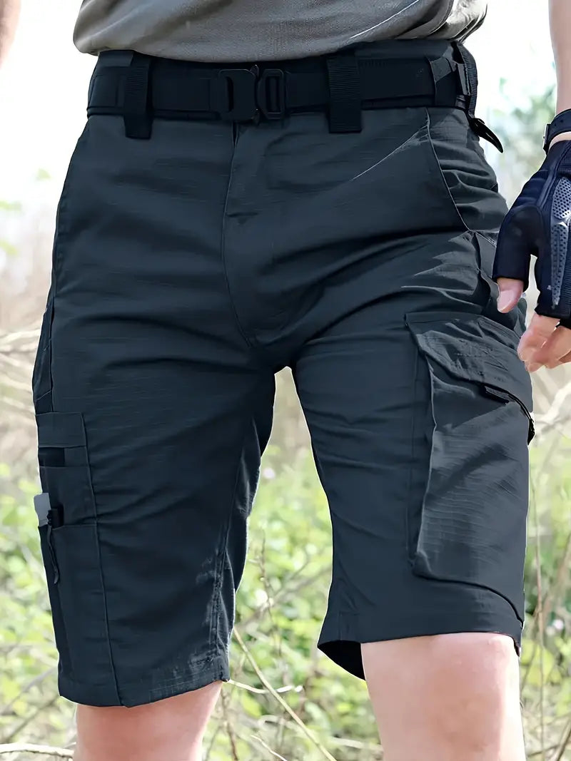 Herren Shorts Cargo Freizeit Shorts mit vielen Taschen