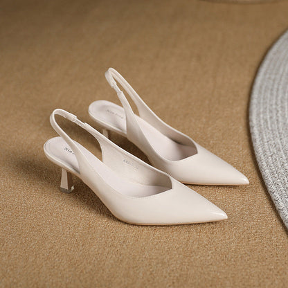 Stilettos High Heels Spitzer Zehenpartie Einfarbig