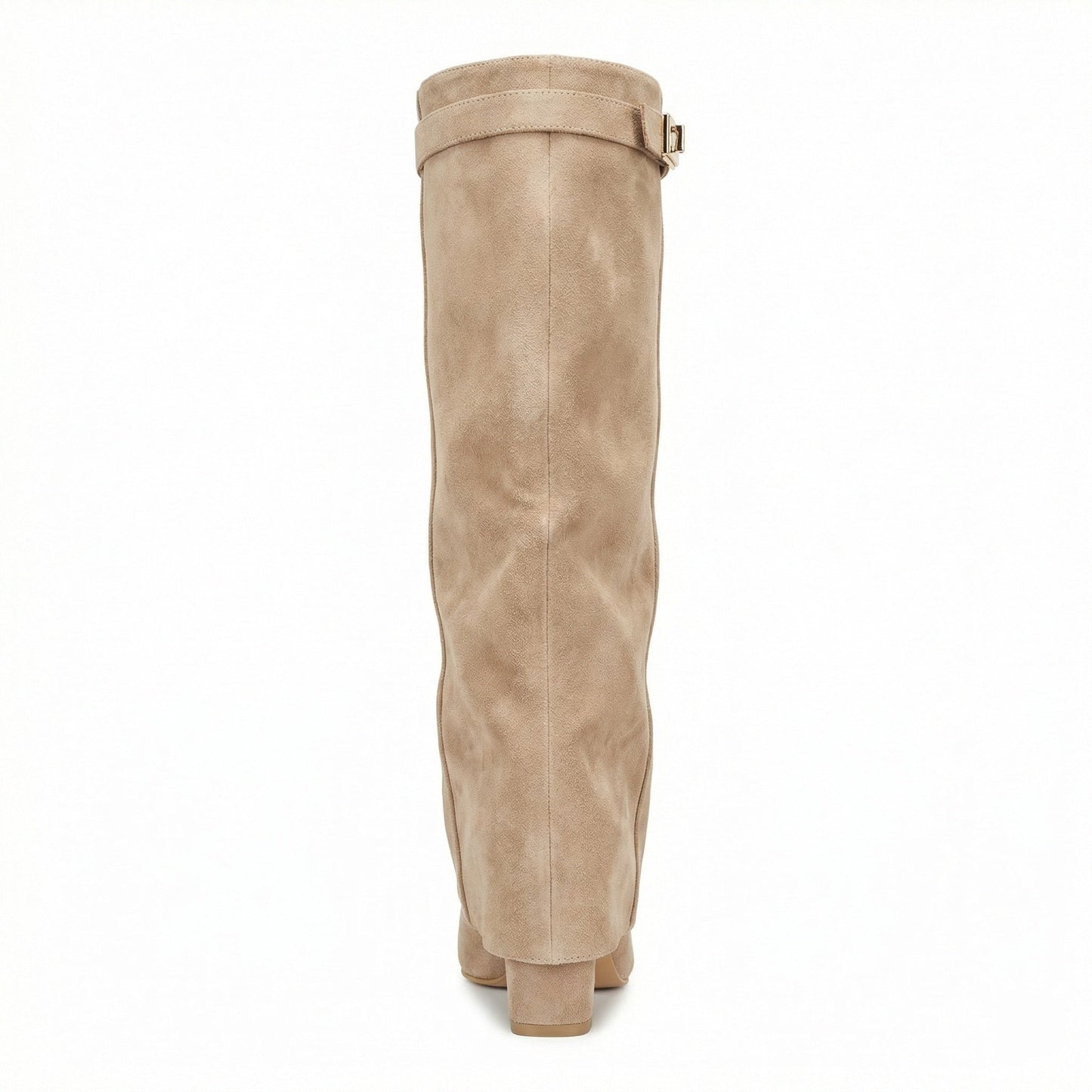 Damen Stiefel Wildleder Braun Heidi Style