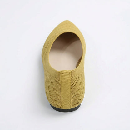 Flache Schuhe Damen Mode Bequem