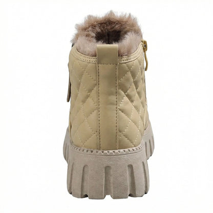 Damen Schneestiefel Orthopädisch Warm Winterstiefel