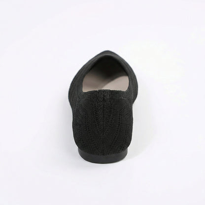 Flache Schuhe Damen Mode Bequem