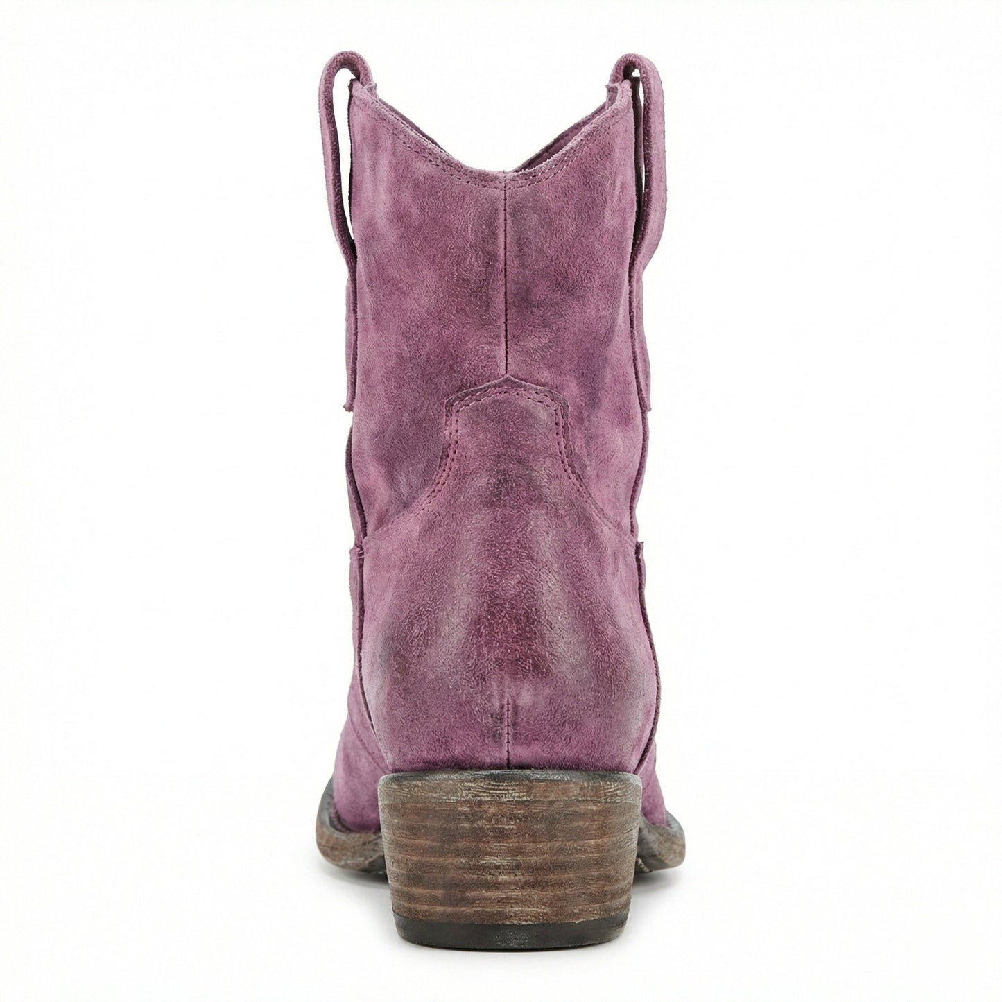 Western Stiefel Damen Kurz Wildleder Knöchelstiefel