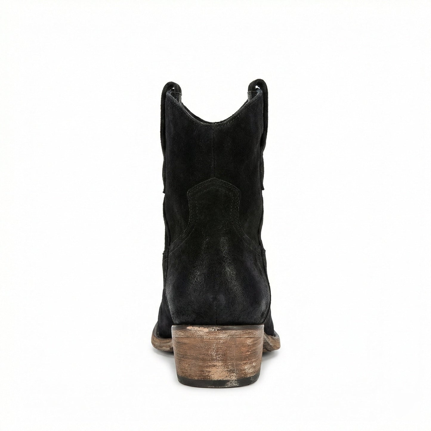 Western Stiefel Damen Kurz Wildleder Knöchelstiefel
