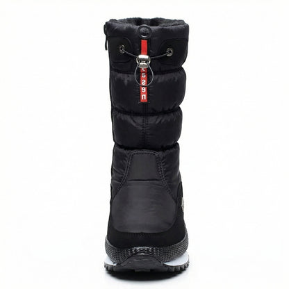 Wasserdichte Stiefel Damen mit Reißverschluss Winter