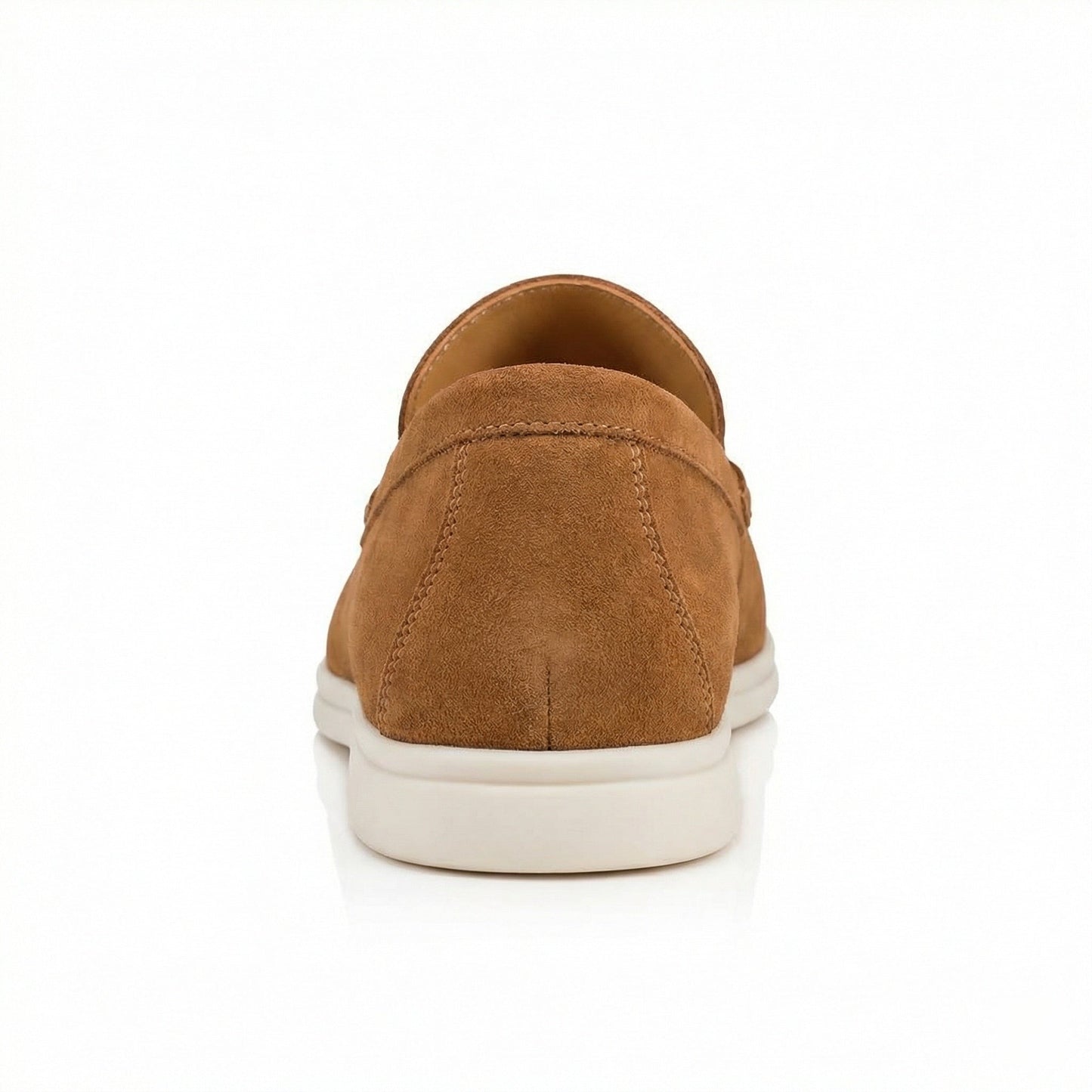 Herren Halbschuhe Stylisch Braun Lederschuhe