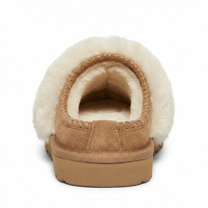 Damenschuhe Hausschuhe Warm Fell Winter