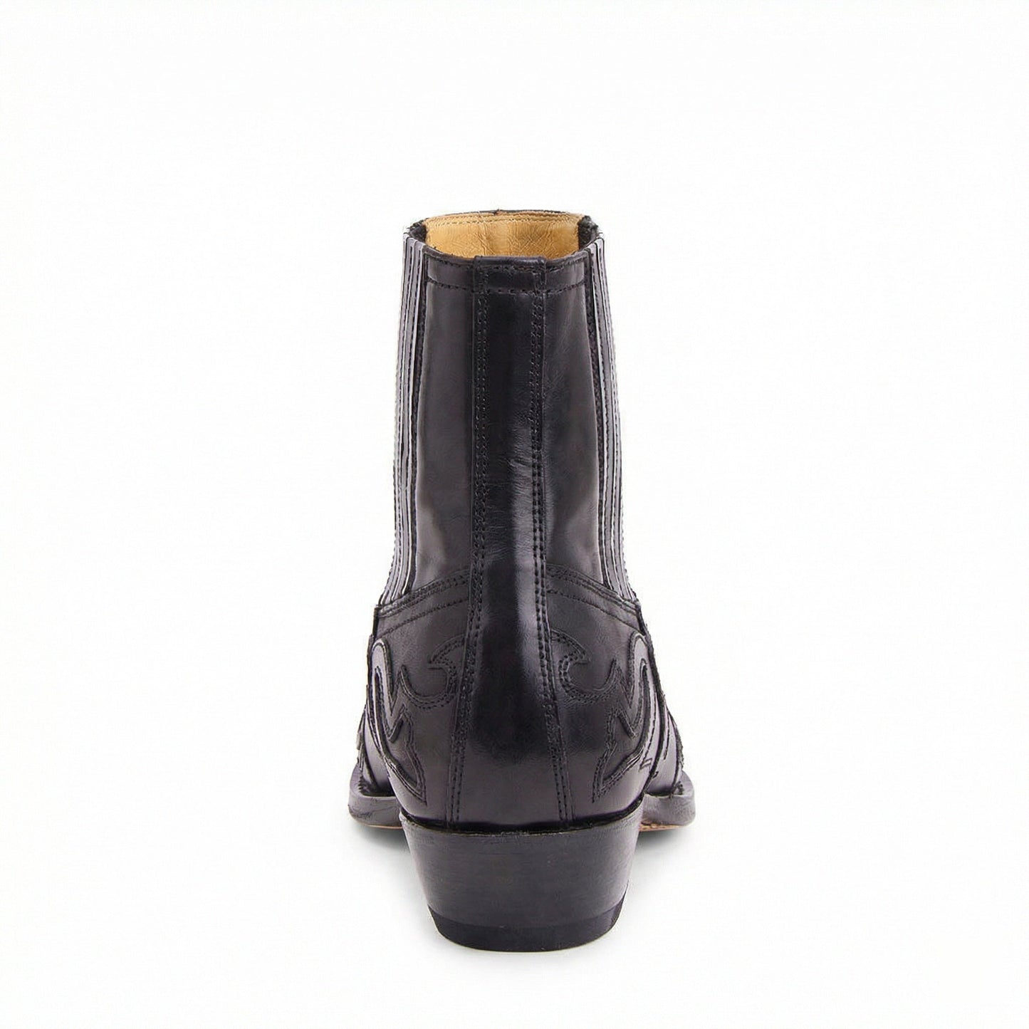 Cowboystiefel Damen Leder Stiefel Robust Westernstil - BerlinGlamour