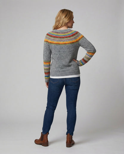 Eleganter Frauenpullover Klassisch Modern