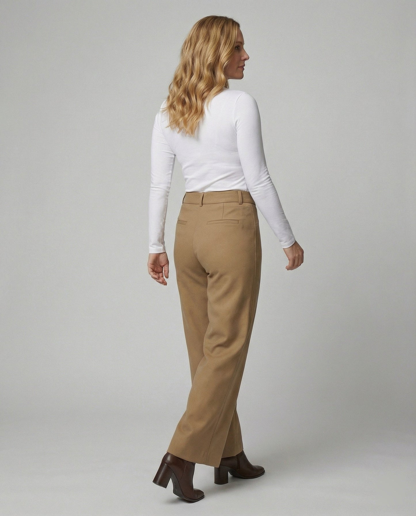 Weite Damen Cropped Jeans Bequem Geschnitten