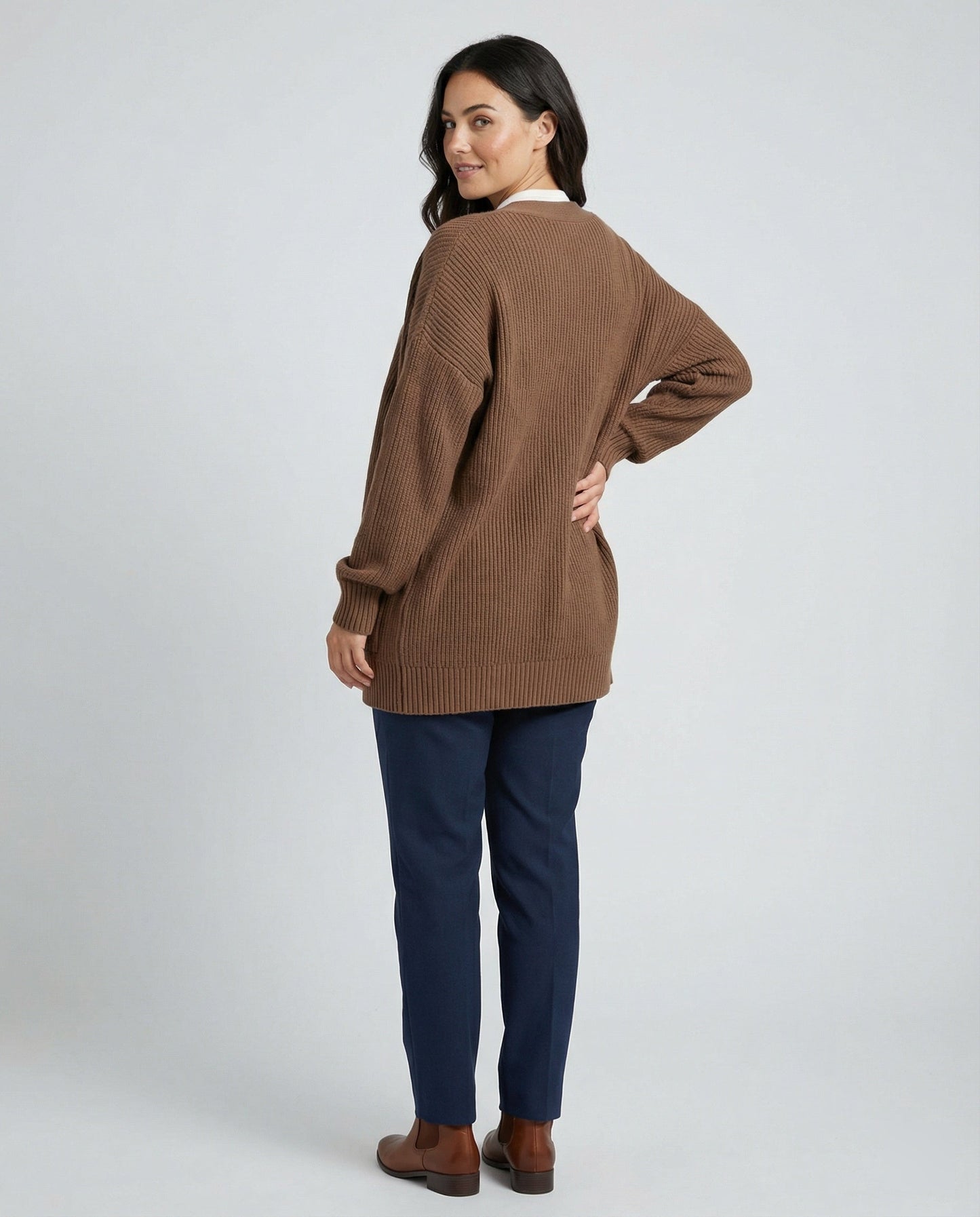 Weicher Cashmere Cardigan Damen Modern