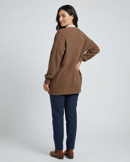 Weicher Cashmere Cardigan Damen Modern