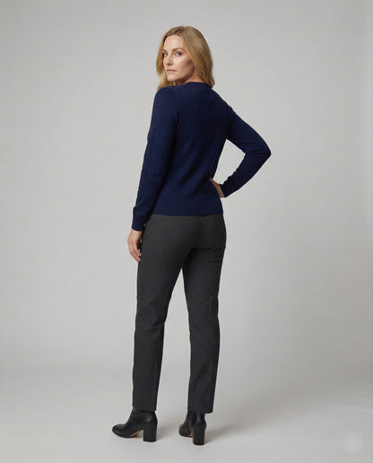 Damen Cardigan Weich Feinstrick Mit Knöpfen Elegант