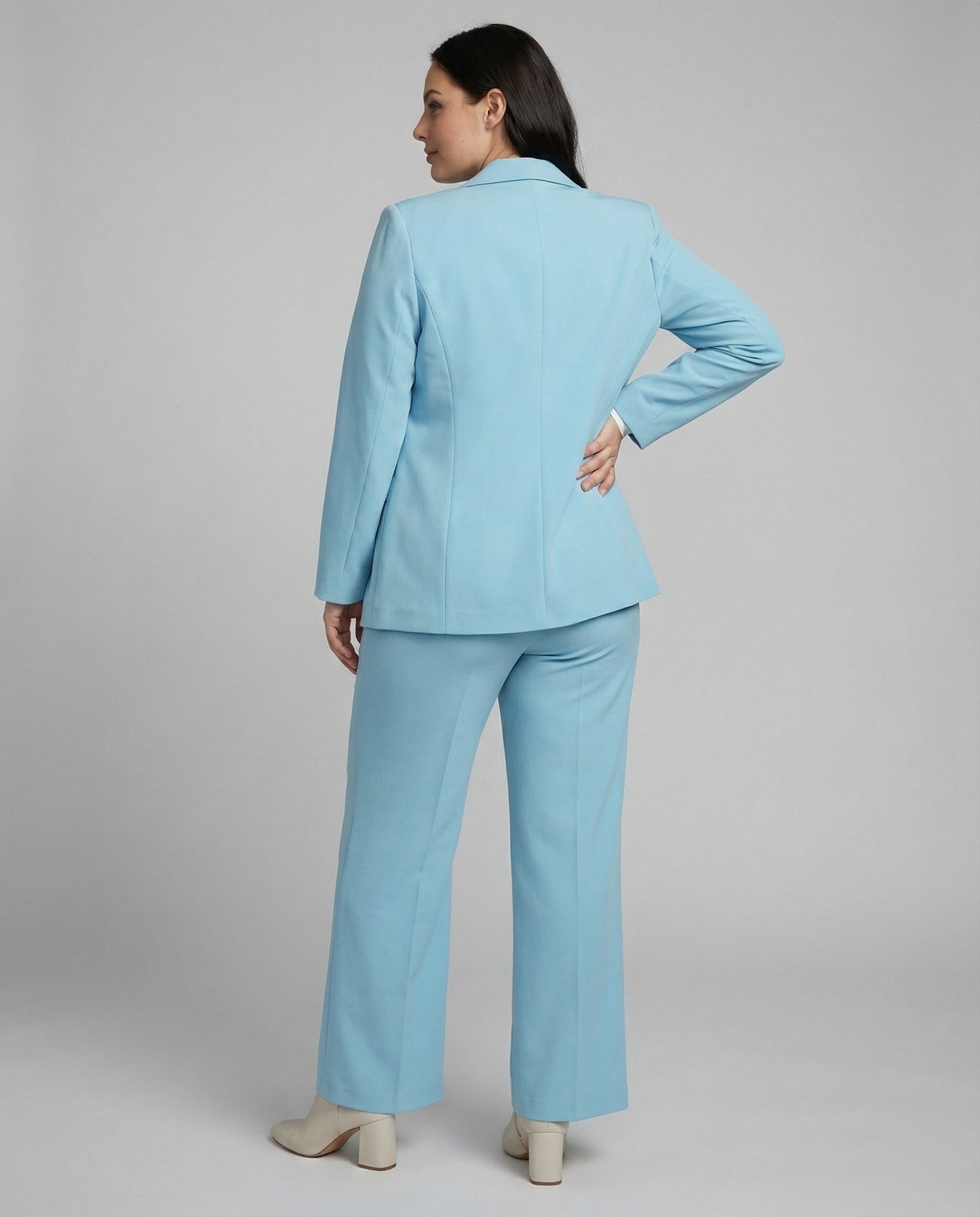 Elegantes Blazer Set Damen Moderne Anzughose