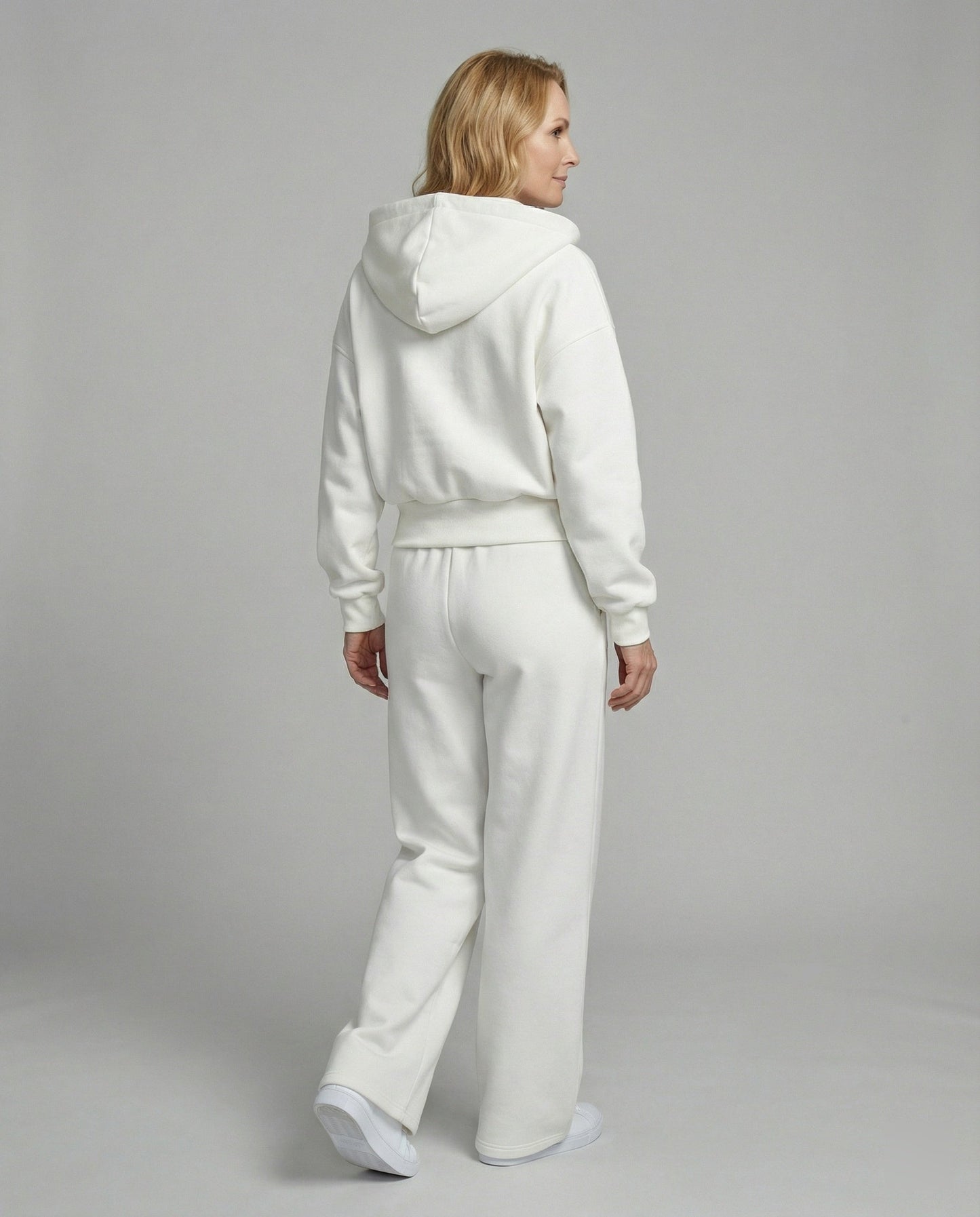 Damen Sweatanzug Reißverschluss Jogginganzug Bequem - BerlinGlamour