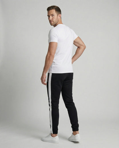 Herren Jogginghose Sportlich Bequem mit Seitentaschen